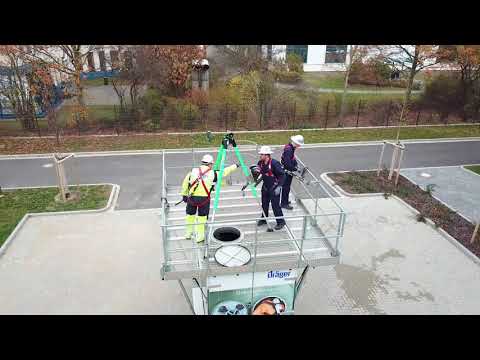 Die Ausbildung zum Sicherungsposten bei Dräger