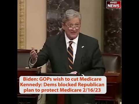 Kennedy on the Medicare Doctor Pay Cut: 'Watch What People Do, Not What They Say' (February 15, 2023)