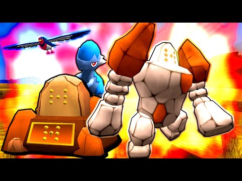 Pixelmon REGIROCK'S ROCKY RUMBLE! - THE SECRET OF CATCHING REGIROCK... (Minecraft Pokemon Mod) EP 80
