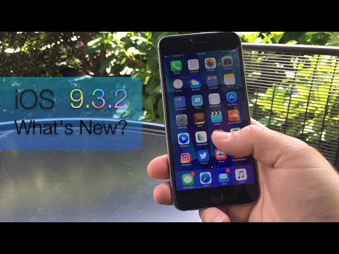 iOS 9.3.2 is Out! - What's New?