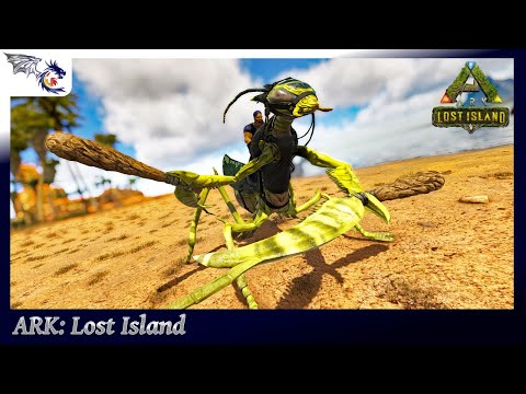 Lost Island Mantis Taming & Deathworm Hunting | ARK: Survival Evolved #4