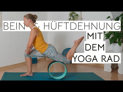 Bein & Hüftdehnung mit dem Yoga Rad