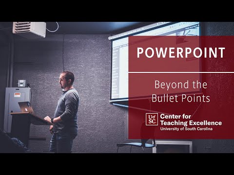 Powerpoint: Beyond Bullet Points
