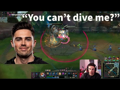 Midbeast Gets Destroyed Under Tower By This Fiora!