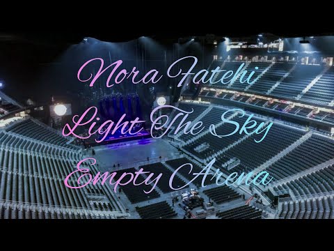Nora Fatehi, Balqees, Rahma Riad, Manal & RedOne - Light The Sky | Empty Arena Effect 🎧