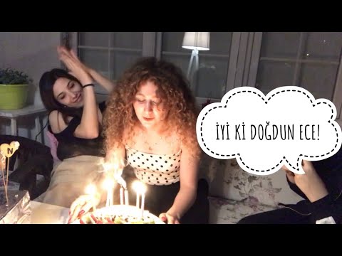 Sosyal Mesafeli Doğum Günü, İyi ki Doğdun Ece! | vlog