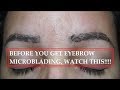 EYEBROW MICROBLADING HEALING PROCESS & DETAILS FROM DAY 1 TO WEEK 6