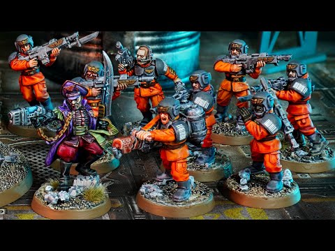 PRISON PLANET: Speed painting Penal Guard