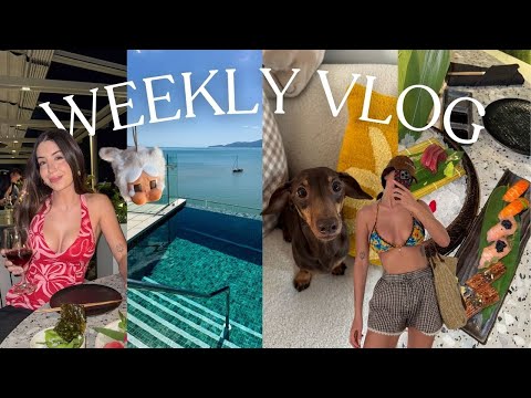 weekly vlog 🌴 townsville trip with my bf, early mornings, movie night & my crybaby