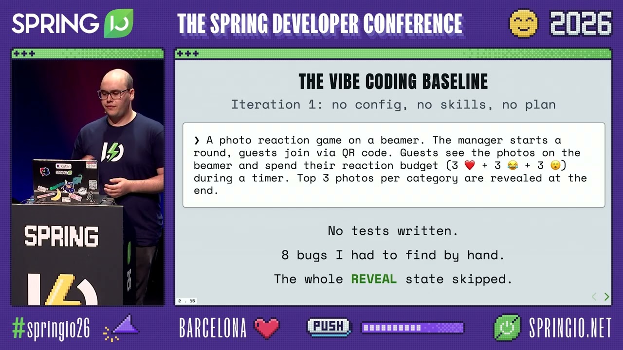 Claude Code for Spring Developers by Thomas Schilling @ Spring I/O 2026