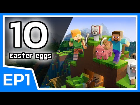 10 Easter eggs in Minecraft EP1