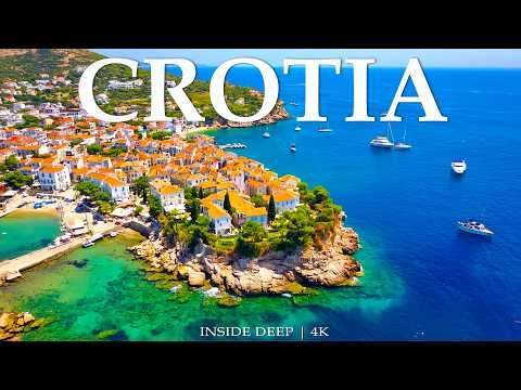 Croatia 4K - Discover Plitvice Lakes & Dramatic Landscapes Aerial Views With Deep House Chill