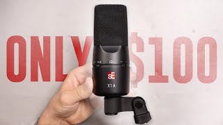 Video thumbnail for sE Electronics X1a Review / Test (vs. AT2020, LCT240, NT1) by Podcastage