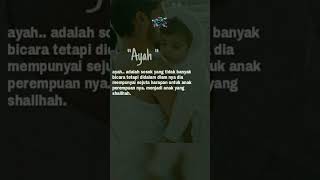 Download lagu Kata kata bijak hari ini / Ayah #shorts mp3