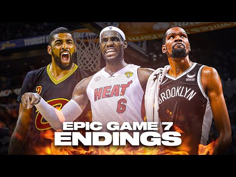 Most EPIC Game 7 Endings in NBA Playoffs 🔥