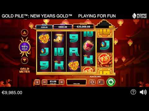 Gold Pile: New Years Gold – Video Gameplay