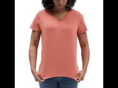 Carhartt 105739 - Women's Relaxed Fit Lightweight Short-Sleeve V-Neck T-Shirt