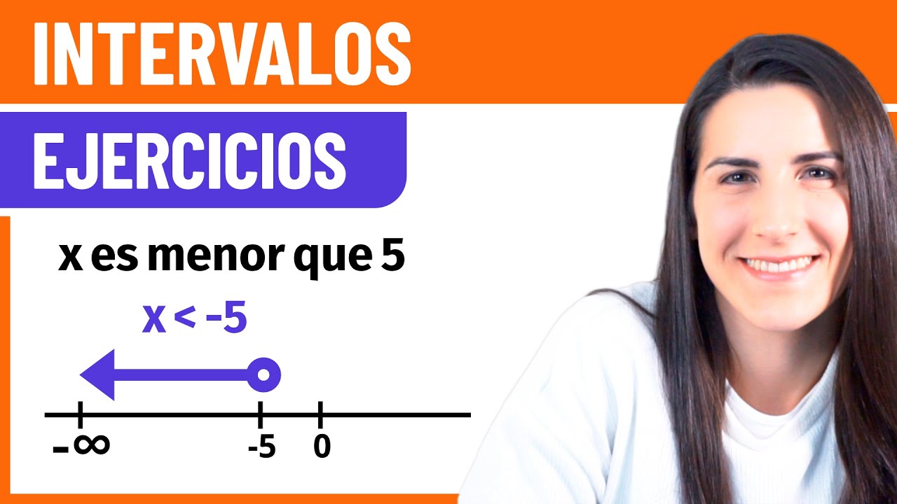 Ejercicios con INTERVALOS 🟧 Expresar como Desigualdad, Intervalo y Representación en Recta Numérica