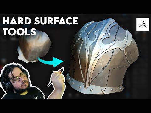 Zbrush HardSurface Sculpting Armor / Tools and Workflows