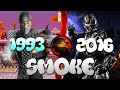Smoke Evolution All Fatality Все добивания MK2 To MKX
