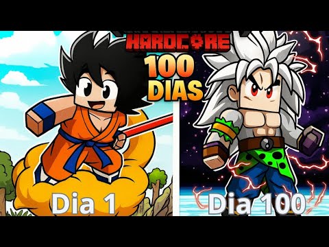 Sobrevivi 100 Dias como um TIMELORD no Minecraft Dragon Block C! e FOI ISSO que ACONTECEU!!!