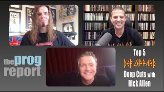 Top 5 Def Leppard Deep Cuts with Rick Allen