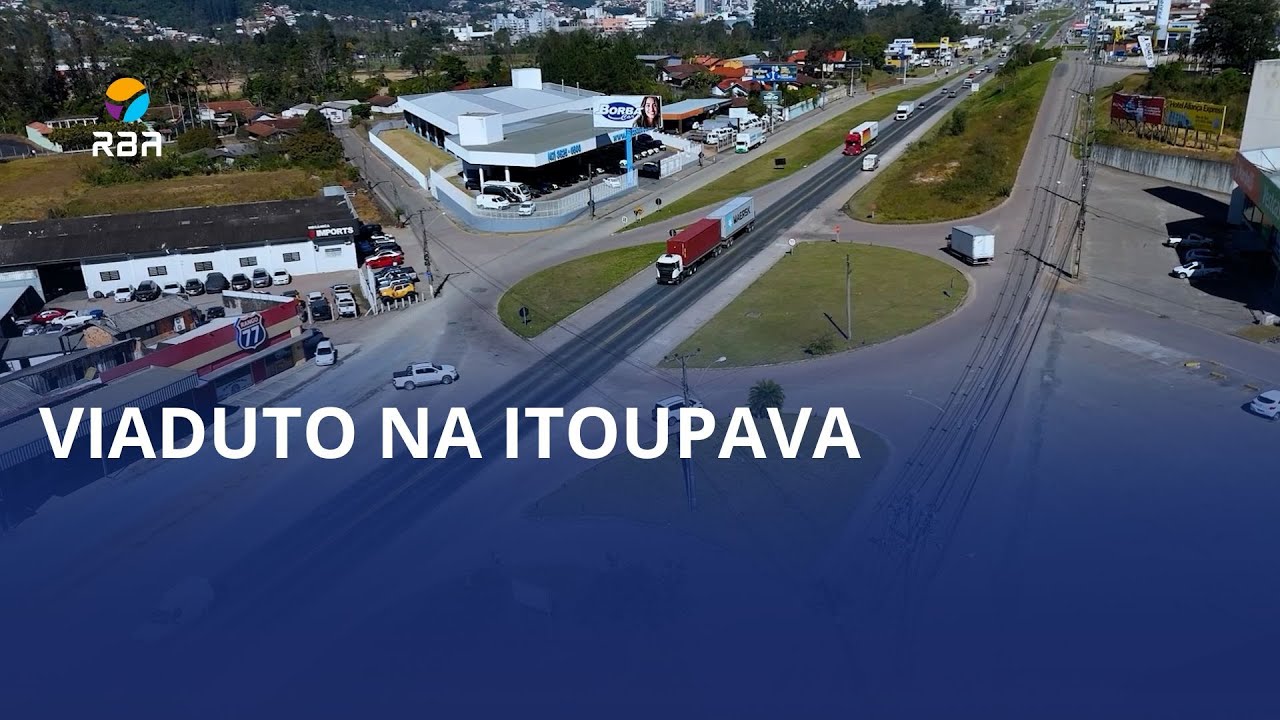 Viaduto na Itoupava. Dnit emite ordem de serviço para a obra