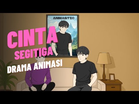 CINTA SEGITIGA PART 5 - DRAMA ANIMASI 