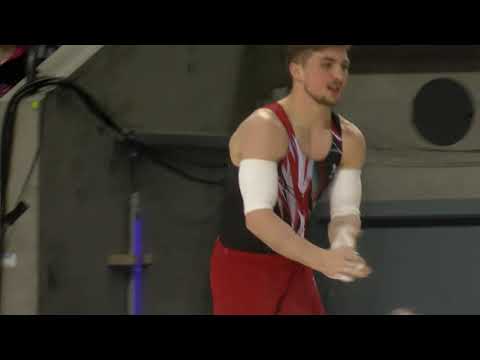 Sam Oldham - P Bars - Men's Masters - 2019 British Gymnastics Championships