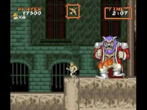 Super Ghouls'n Ghosts Super Nintendo
