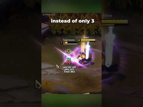 Shen Q Mechanic That will 2x Your Damage! (Shen Guide) - League of Legends