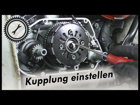 Kupplung einstellen und Reibbeläge wechseln - S51, KR51/2, SR50 Tutorial