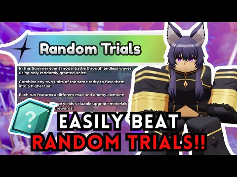 EASILY BEAT - "RANDOM TRIALS" 🏖️🍃 | Anime Last Stand