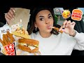 Trying Burger Kings New Menu Items! Philly Melt, Birthday Pie, Cheese Fries!