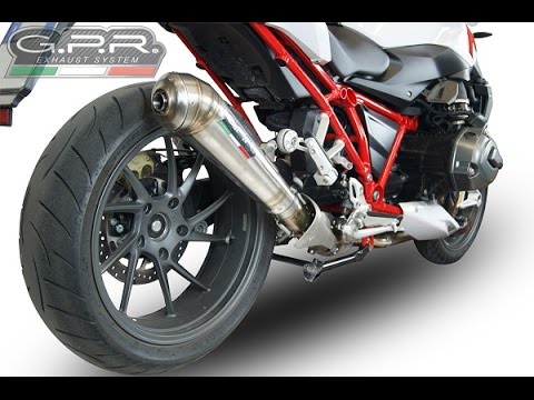 BMW R 1200 RS LC 2015 GPR SLIP ON INSTALLATION SCARICO GPR TERMINALE R 1200 RS INSTALLAZIONE