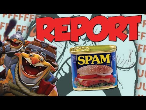 Report the Techies Spammer - DotA 2 Funny Moments + Arcana Giveaway