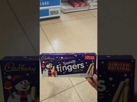 Cadbury snowy fingers