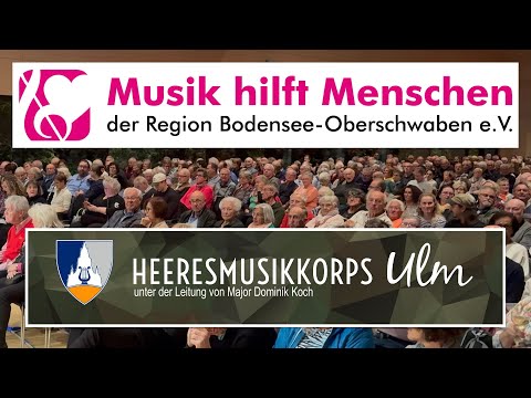 Army Music Corps Ulm – Conducted by Major Dominik Koch – Benefit concert was a tremendous success...