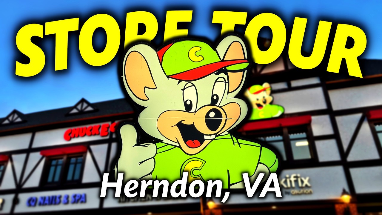 TOUR: Herndon, Virginia Chuck E. Cheese (Rare Feature!)