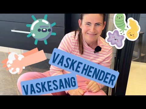 Vaske hender - Barnesanger på norsk 