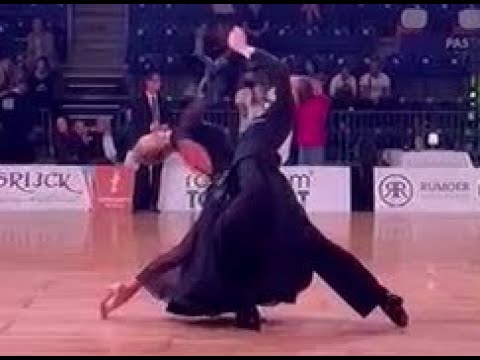 Grigorij Gelfond - Katarzyna Pres, GER, 1/2 final Slow Waltz WDSF Open Standard Rotterdam 2021