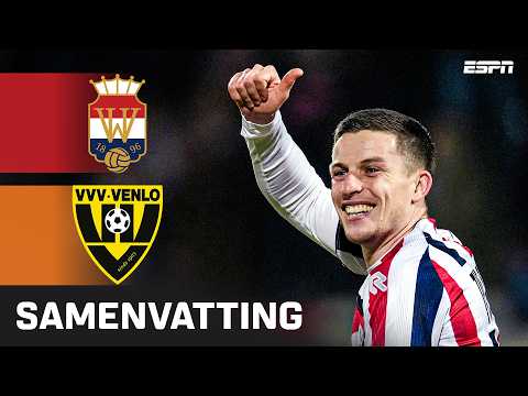 NICK DOODEMAN plaatst de bal HEERLIJK in de KRUISING 🚀😍 | Samenvatting Willem II - VVV-Venlo