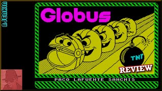 Globus : Homebrew from 2017 - on the ZX Spectrum 48K !! with Commentary