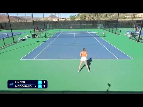 Olivia Lincer v Ella McDonald  - 17 2 26