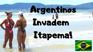 ARGENTINOS INVADEM ITAPEMA