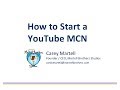 How to Start a YouTube Network : A Guide 