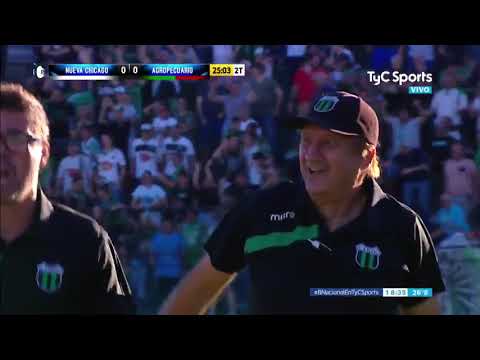 Nueva Chicago 1 Agropecuario 0 (Nacional B)