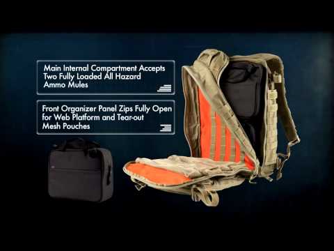 Рюкзак тактический 5.11  "All Hazards Prime Backpack" - YouTube