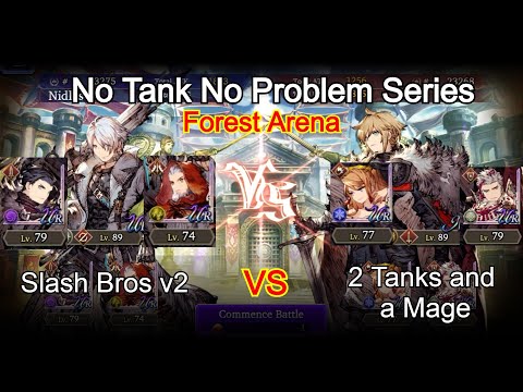 No Tank No Problem vs 2 Tanks 1 Mage | War of the Visions | Arena