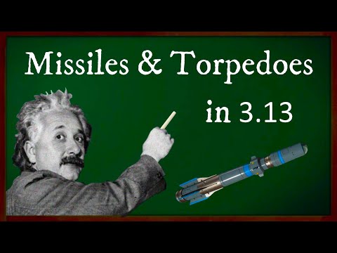3.13 Missile and torpedo data - any changes?